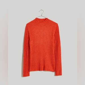 Madewell Alpaca Mockneck Sweater - XS